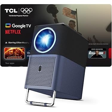 プロジェクター 4K 800ANSIオートフォーカス 5Wサウンド＆ドルビー アンカーからDolby Vision対応プロジェクタ。Google TV搭載で約20万円